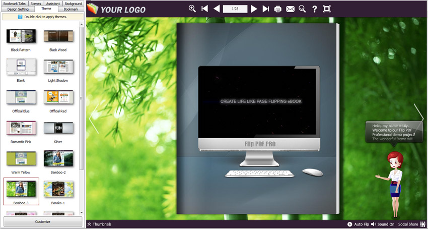 theme setting